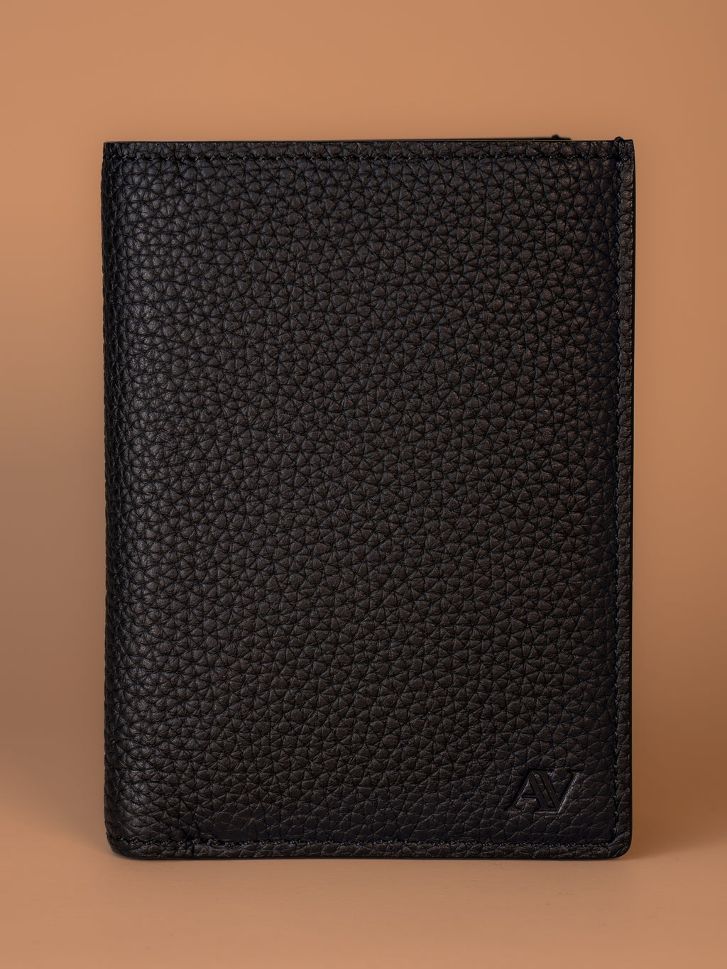 Arvell Archive — Pocket Organizer aus schwarzem Full-Grain-Kalbsleder, Ansicht 3