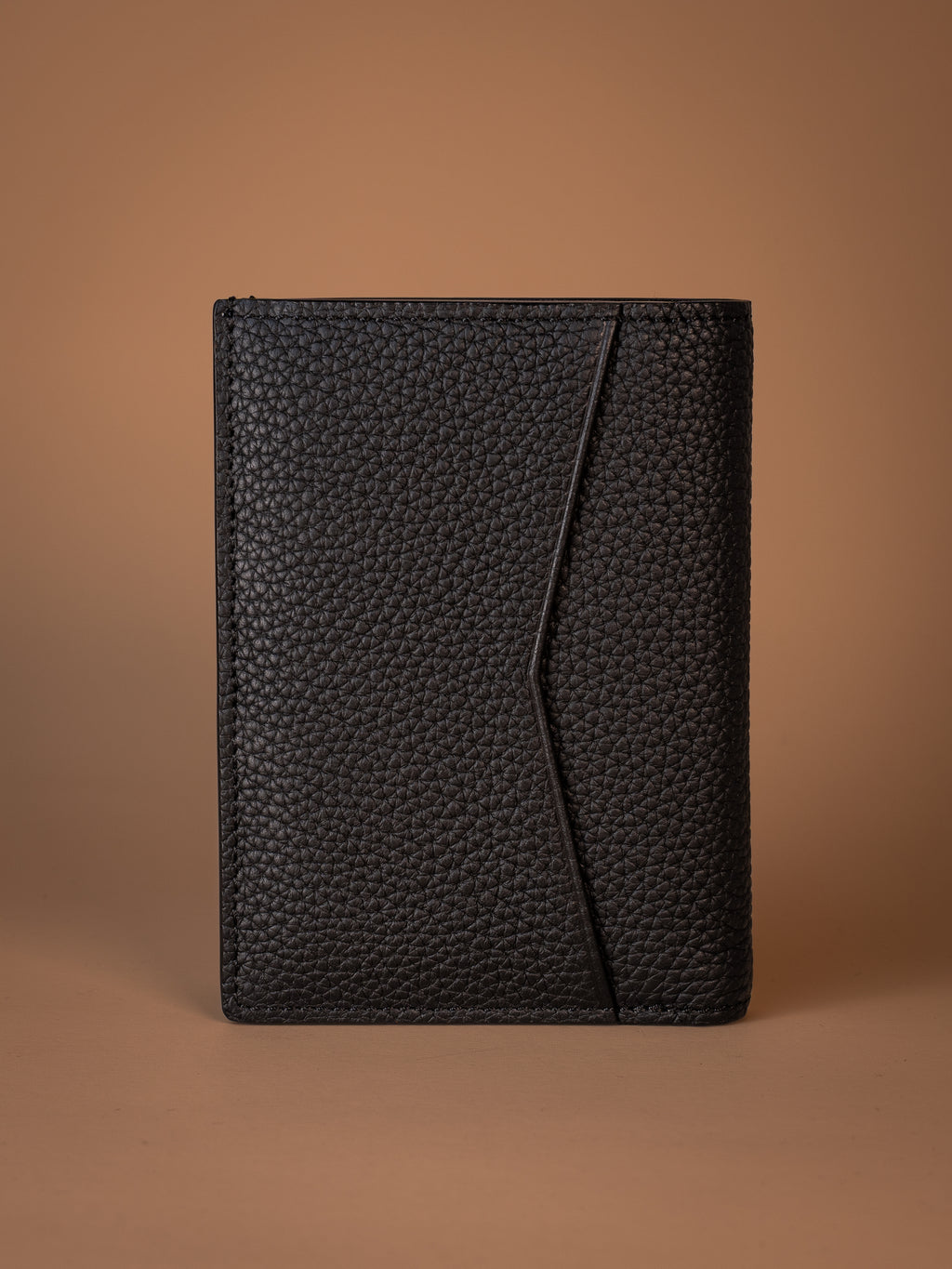 Arvell Archive — Pocket Organizer aus schwarzem Full-Grain-Kalbsleder, Ansicht 4